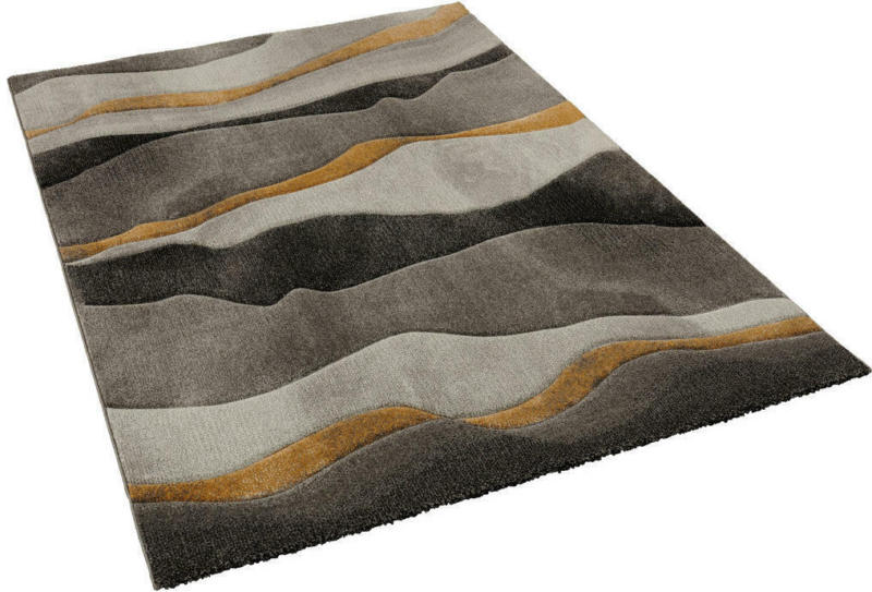 Webteppich Brilliance Grau B/l: Ca. 80x150 Cm