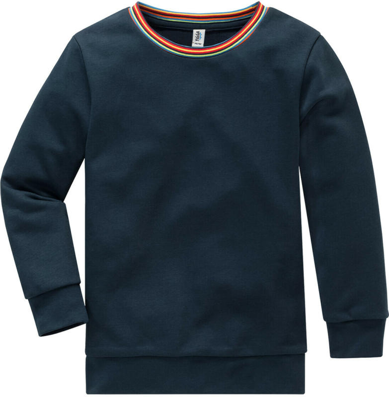 Kinder Sweatshirt mit Regenbogen-Bündchen (Nur online)