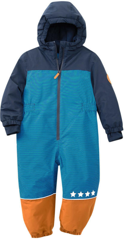 Jungen Schneeoverall im Streifen-Look