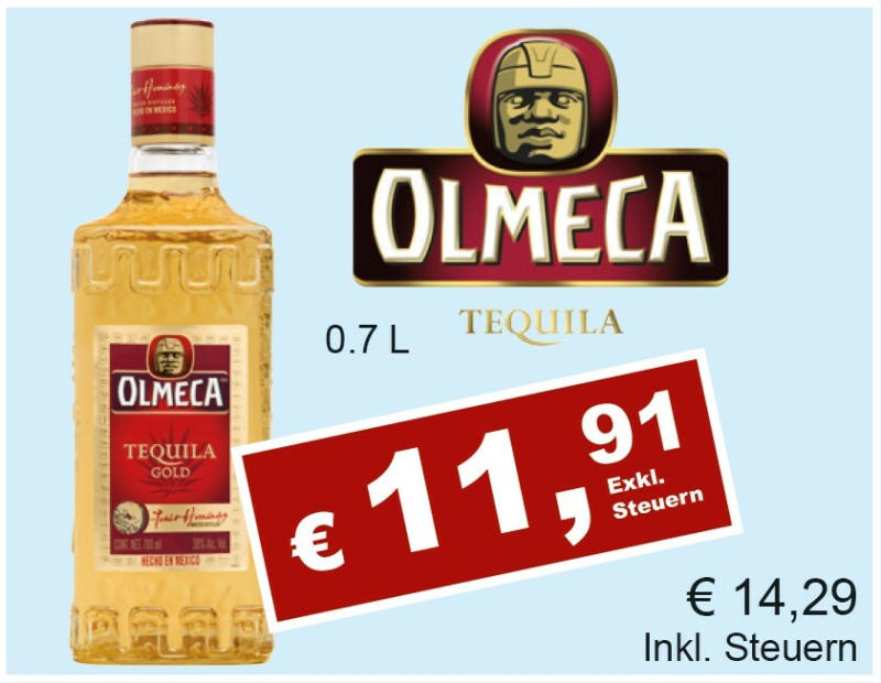 Olmeca Tequila Gold