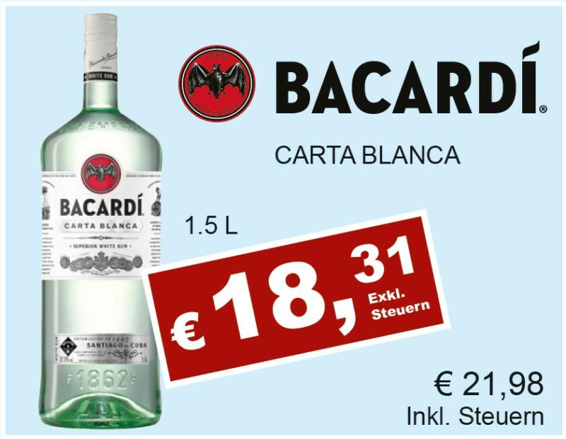 Bacardi Carta Blanca