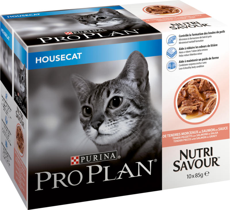 Pro Plan Cat Nutrisavour Housecat (4x10x85)