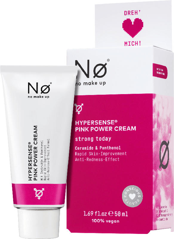 Nø Cosmetics Tagescreme HyperSense PinkPower strong today