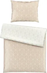 Bettwäsche Bio-Lisa in Naturfarben ca. 140x200cm