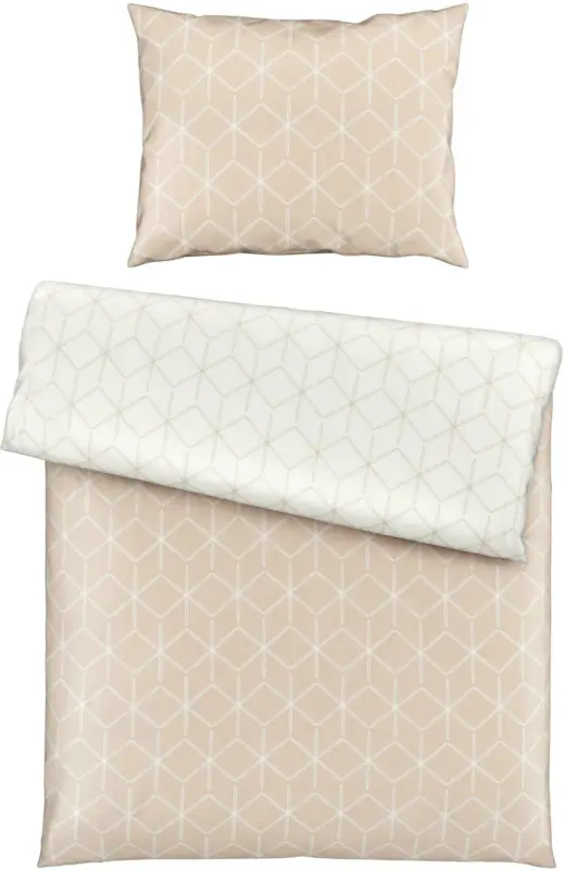 Bettwäsche Bio-Lisa in Naturfarben ca. 140x200cm