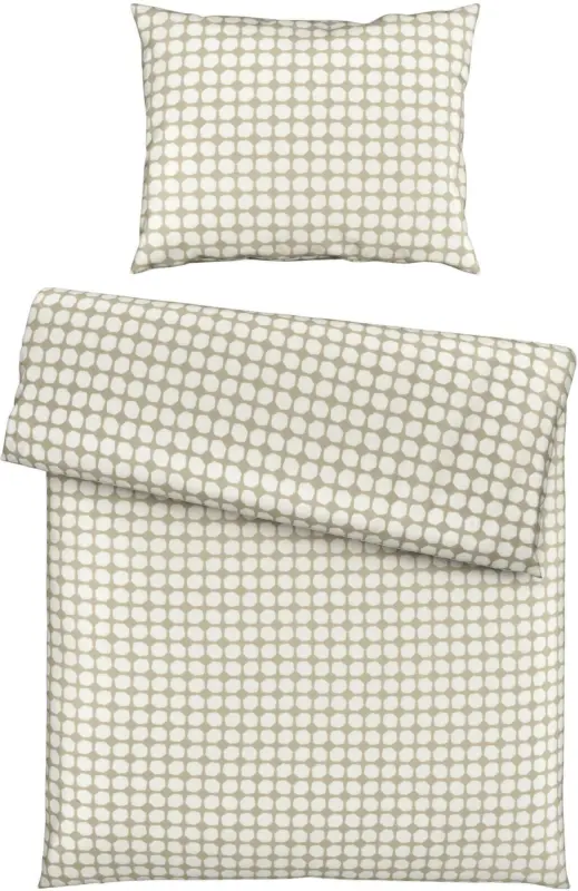 Bettwäsche Bio-Lisa in Beige ca. 140x200cm