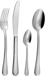 Besteckset Hammer aus Edestahl, 24-teilig