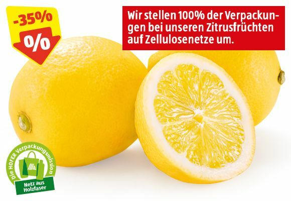 HOFER MARKTPLATZ BIO-Zitronen, 300 g