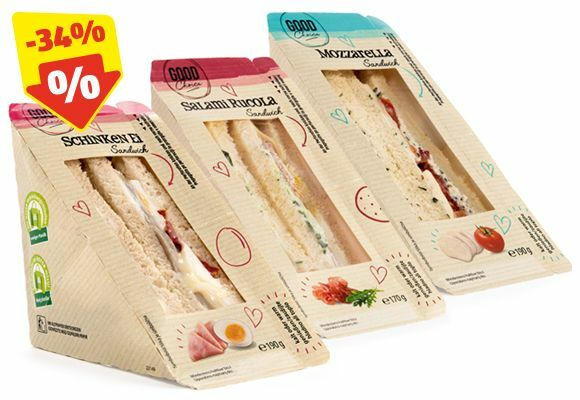 GOOD CHOICE Sandwich, 190 g/170 g