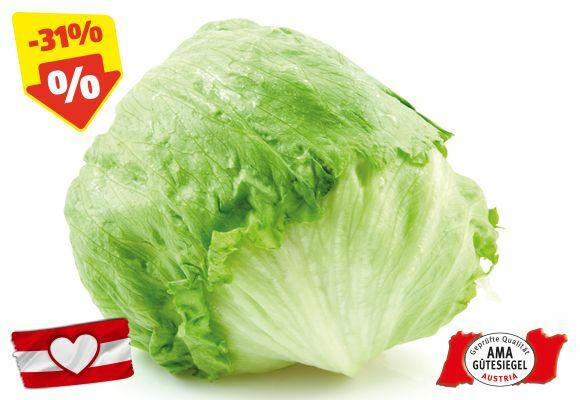 HOFER MARKTPLATZ Eisbergsalat aus Österreich