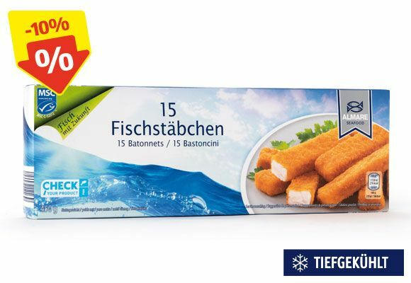 ALMARE SEAFOOD MSC Fischstäbchen