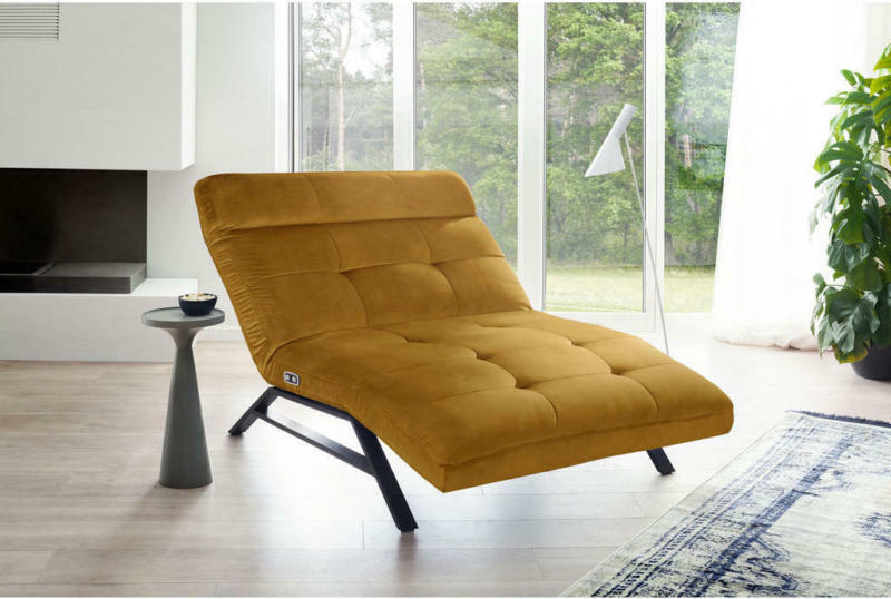 Liege in Textil Braun