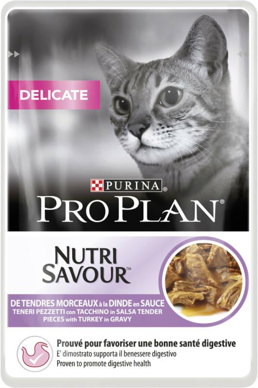 Pro Plan Cat Nutrisavour Delicate Truthahn in Sauce 26x85g