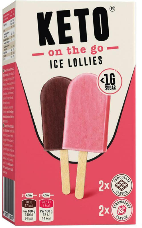Ketofabrik Keto on the go Ice Lollies 4er