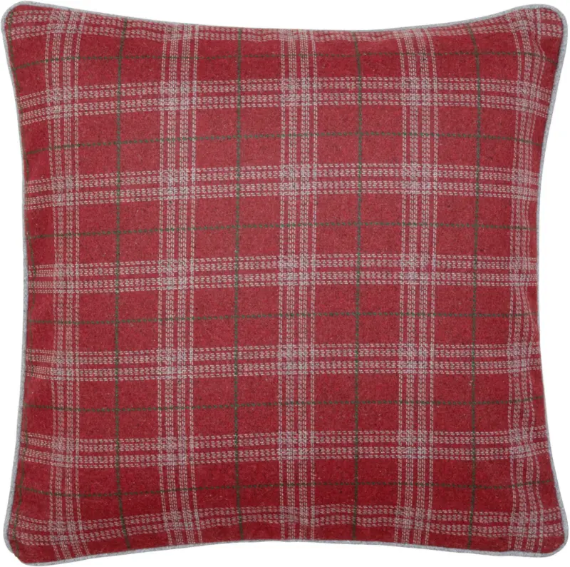 Zierkissen Lothar in Rot ca. 40x40cm