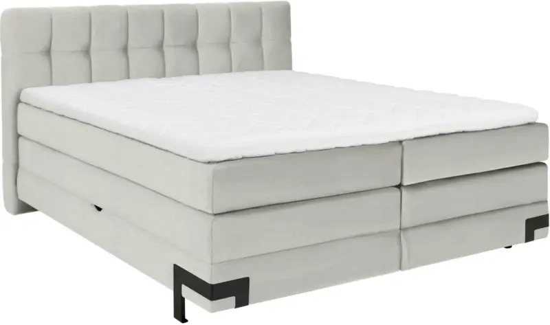 Boxspringbett in Weiß ca. 180x200cm