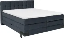Boxspringbett in Blau ca. 180x200cm