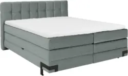 Boxspringbett in Grau ca. 180x200cm