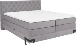 Boxspringbett in Lila ca. 160x200cm
