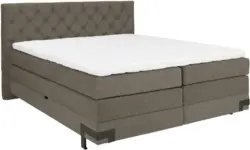 Boxspringbett in Braun ca. 160x200cm