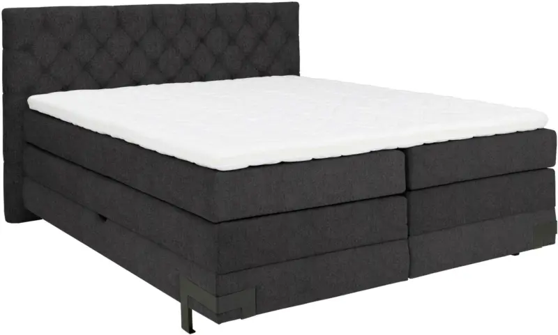 Boxspringbett in Braun ca. 160x200cm