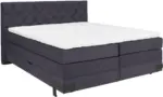 mömax Boxspringbett in Blau/Lila ca. 160x200cm