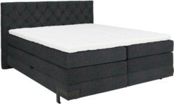 Boxspringbett in Anthrazit ca. 160x200cm