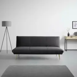 SCHLAFSOFA 'Ben', dunkelgrau