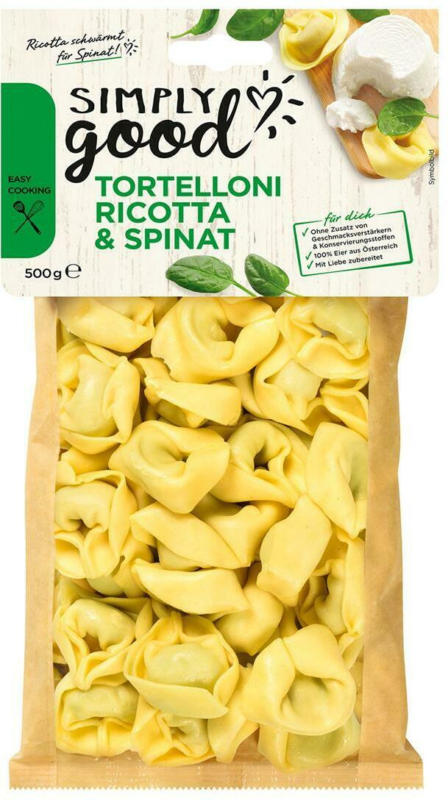 Simply Good Tortelloni Ricotta Spinat
