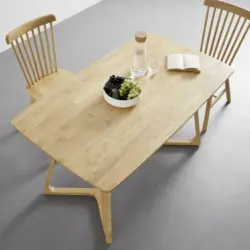 Esstisch 'Colin', ca.140x80 cm, naturfarben