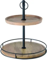 Etagere Opura in Schwarz