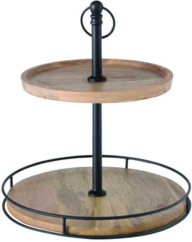 Etagere Opura in Schwarz