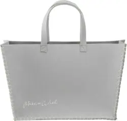 Einkaufstasche Ella aus Filz in Grau