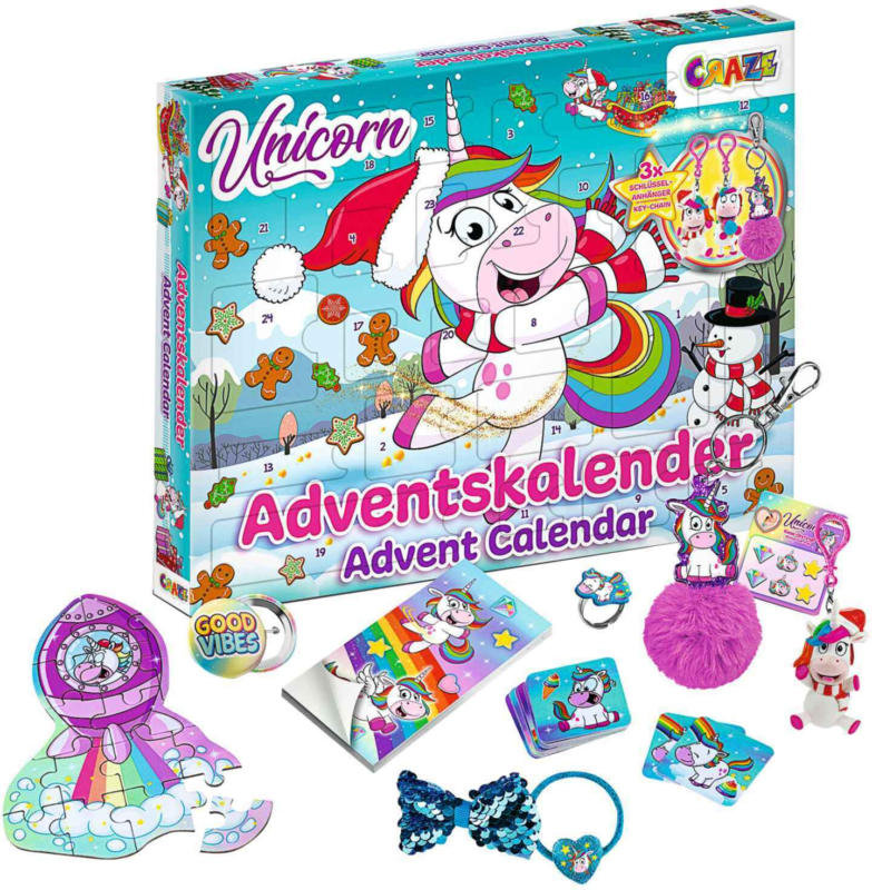 Adventskalender Unicorn -