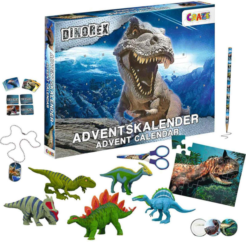 Adventskalender Dinorex -