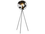 Stehlampe VASCO 45cm 150cm 60W schwarz