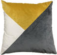 Kissen AMANY 45x45cm grau