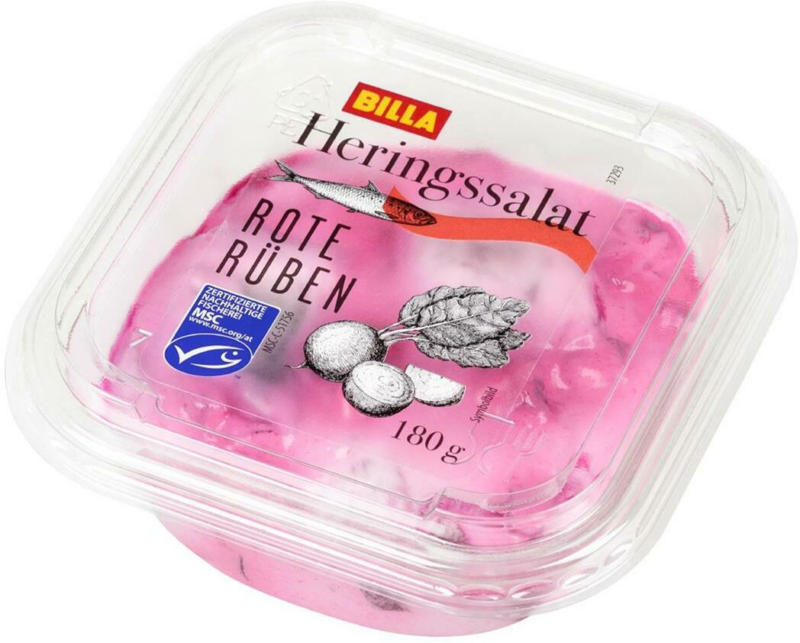 BILLA Heringssalat Rote Rüben