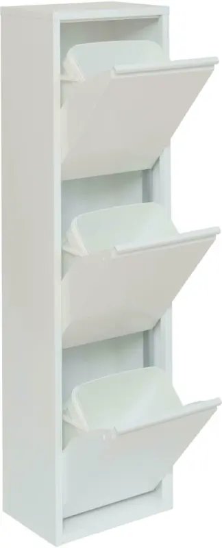 Abfallsammler Waste in Weiß