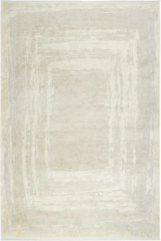 Handwebteppich Bernado 1 in Beige ca. 120x170cm