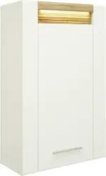 Hängeelement in Weiß Hochglanz