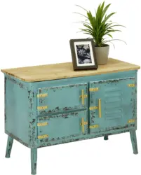 Kommode in Vintage Türkis