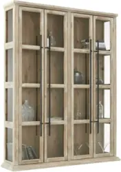 Kommodenaufsatz aus Tanne in Naturfarben