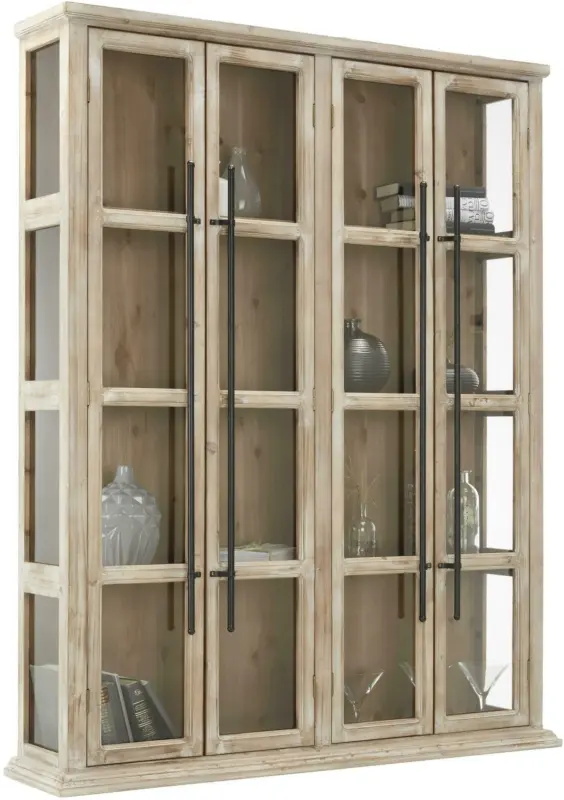 Kommodenaufsatz aus Tanne in Naturfarben