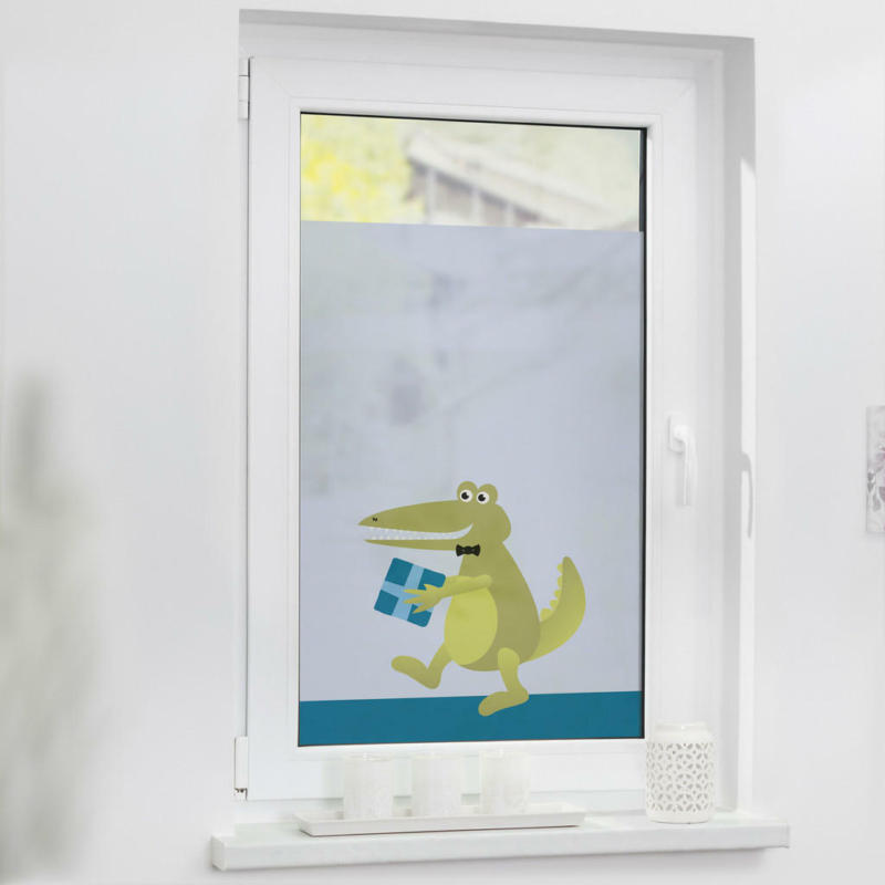 Lichtblick Fensterfolie Blau B/l: Ca. 100x130 Cm
