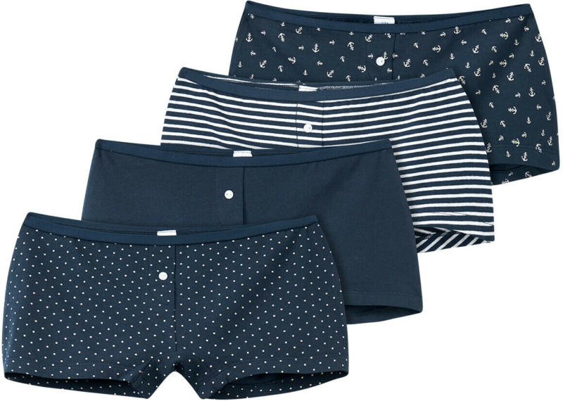 5 Damen Shorts in verschiedenen Dessins