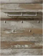 mömax Garderobenpaneel 'Crown-X' , natur