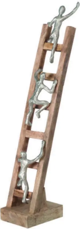 Skulptur Nissa in Naturfarben