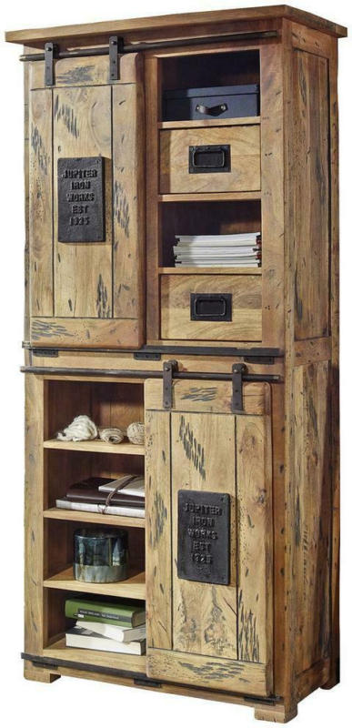 Schrank Elvira B: 80cm Mangoholz