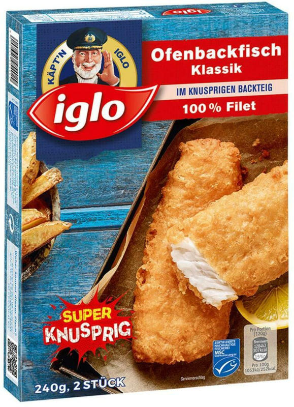 Iglo Ofenbackfisch